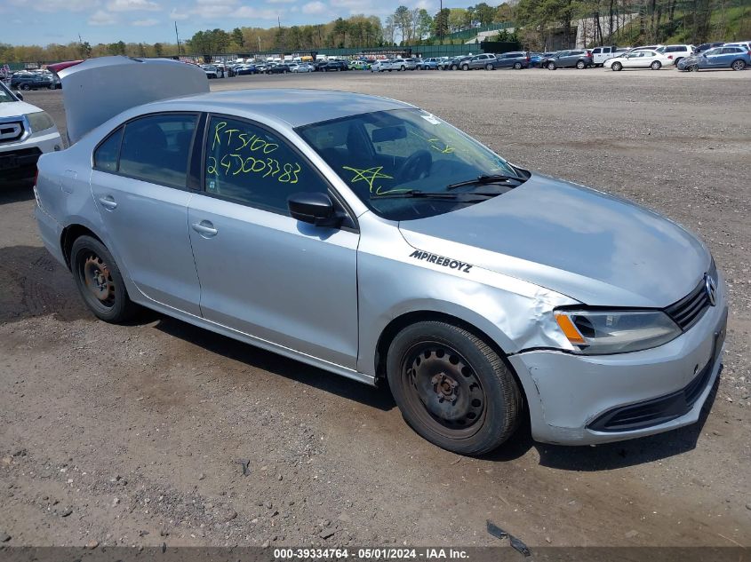 2011 VOLKSWAGEN JETTA 2.0L S