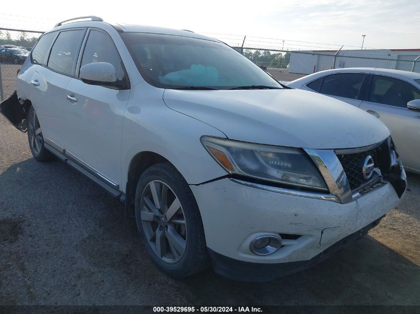 2015 NISSAN PATHFINDER PLATINUM