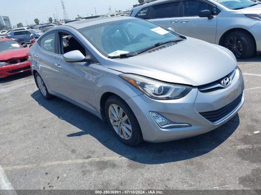 2015 HYUNDAI ELANTRA SE