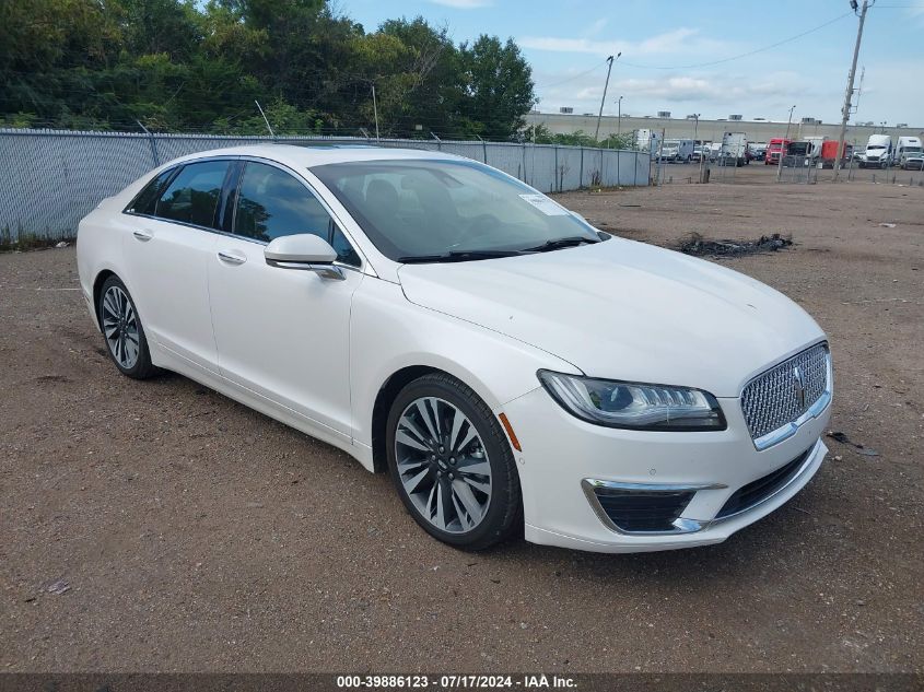 2019 LINCOLN MKZ HYBRID RESERVE II