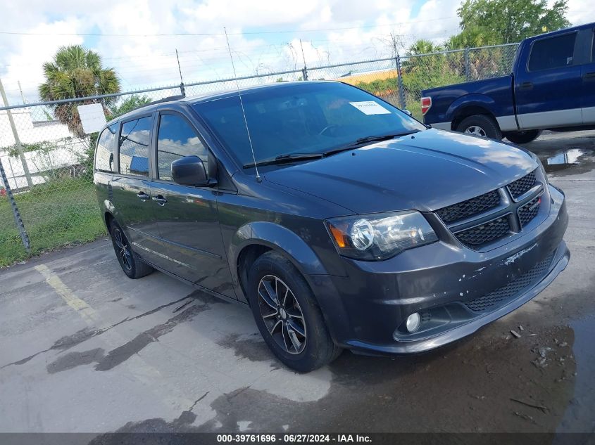 2017 DODGE GRAND CARAVAN GT