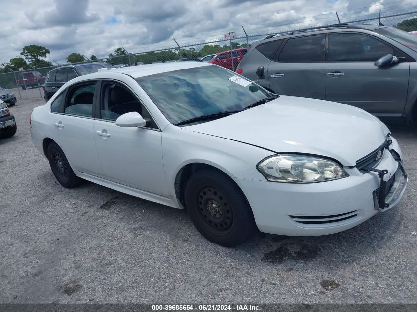 2011 CHEVROLET IMPALA POLICE