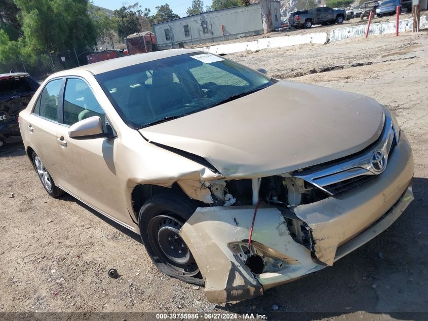 2012 TOYOTA CAMRY LE