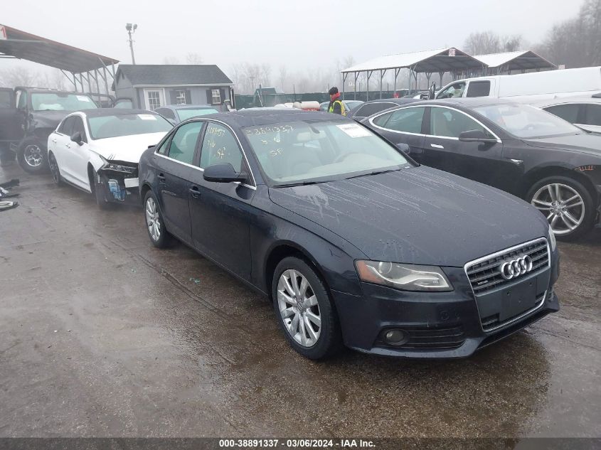 2012 AUDI A4 2.0T PREMIUM