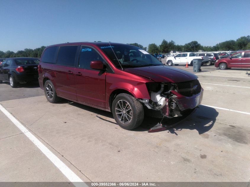 2017 DODGE GRAND CARAVAN GT