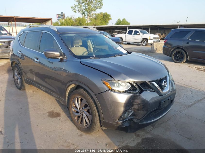 2016 NISSAN ROGUE SL