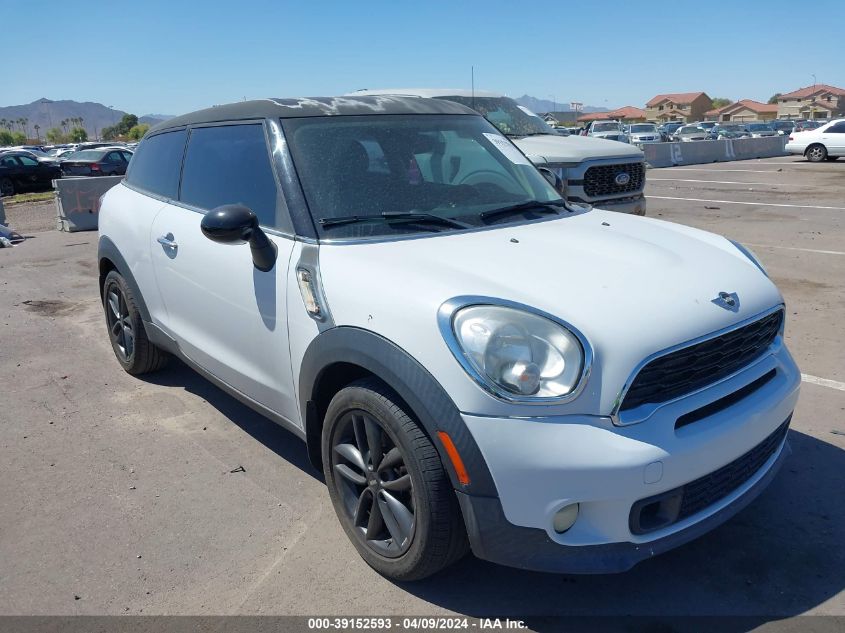 2014 MINI PACEMAN COOPER S