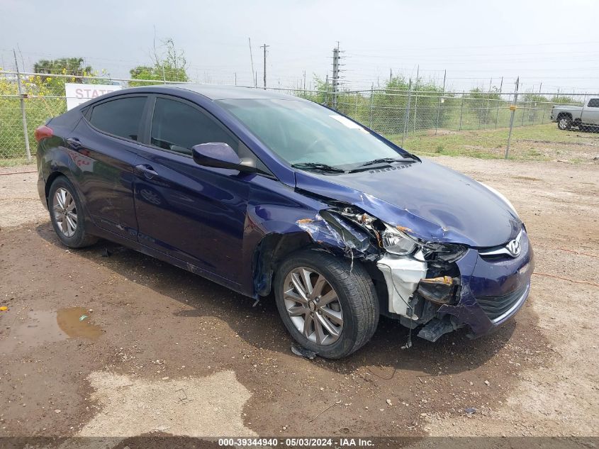 2014 HYUNDAI ELANTRA SE