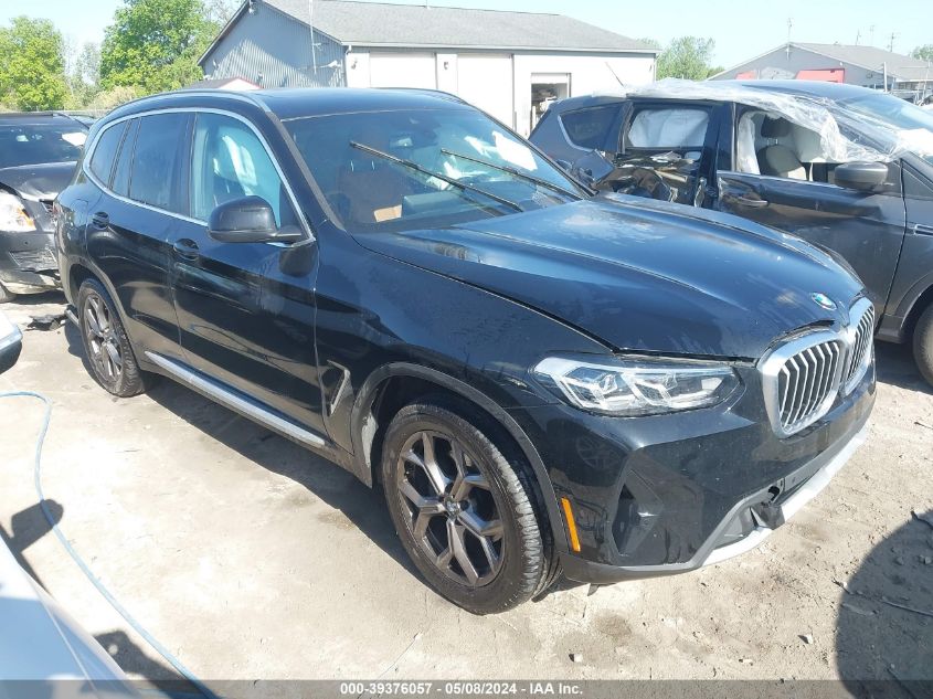 2022 BMW X3 XDRIVE30I