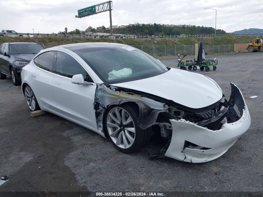 2018 TESLA MODEL 3 LONG RANGE/MID RANGE