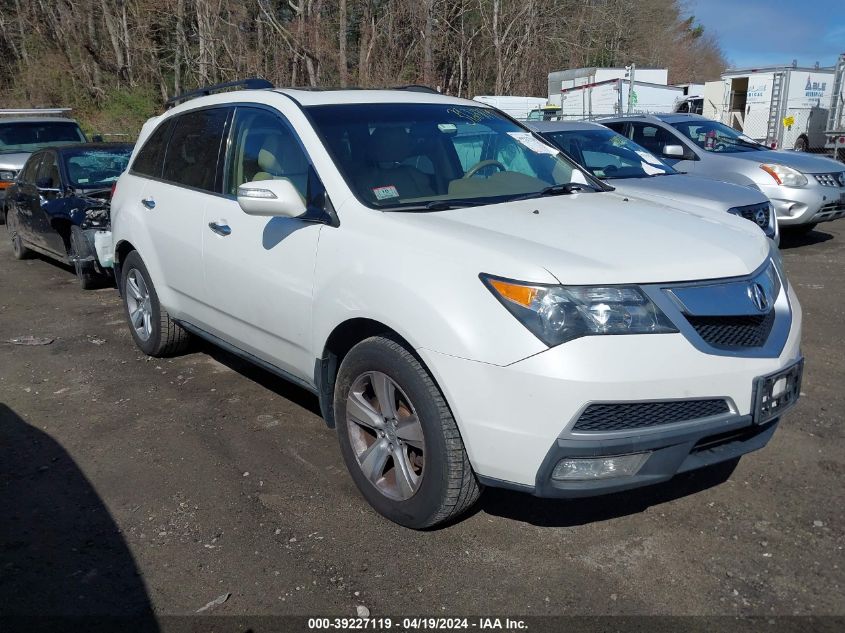 2012 ACURA MDX TECHNOLOGY PACKAGE