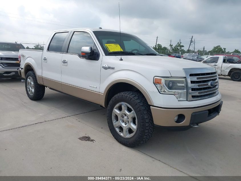 2013 FORD F-150 KING RANCH