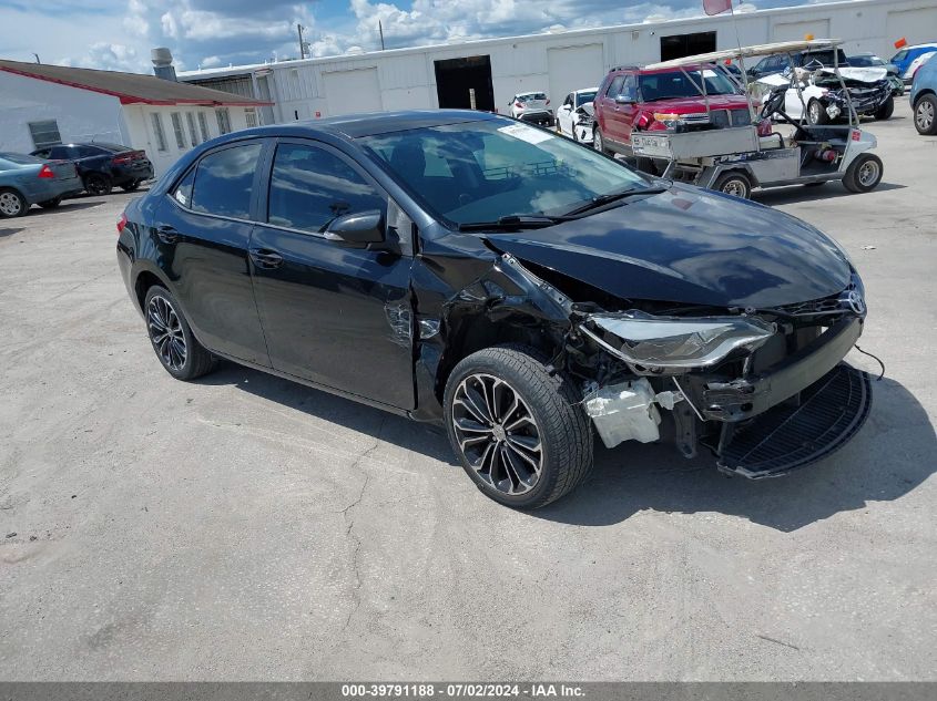 2015 TOYOTA COROLLA S PLUS