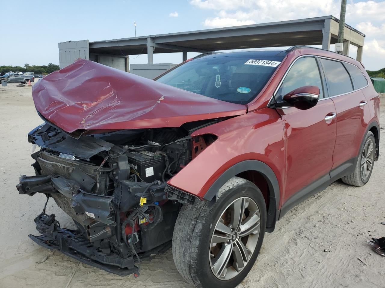 2014 HYUNDAI SANTA FE GLS