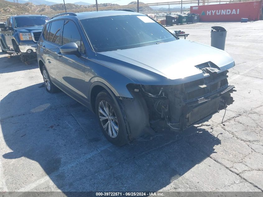 2018 VOLKSWAGEN TIGUAN 2.0T S