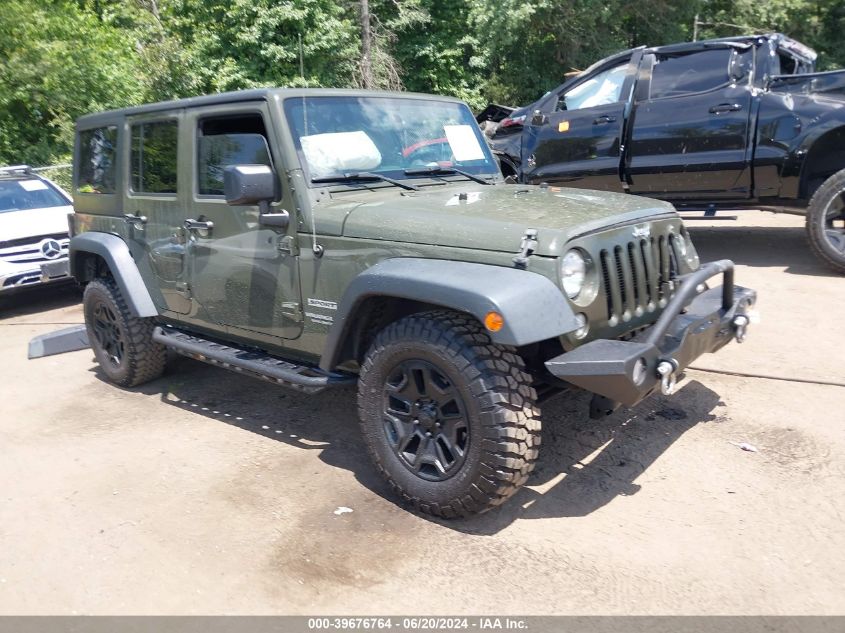 2016 JEEP WRANGLER UNLIMITED SPORT