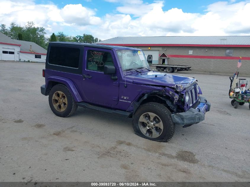 2017 JEEP WRANGLER SAHARA 4X4