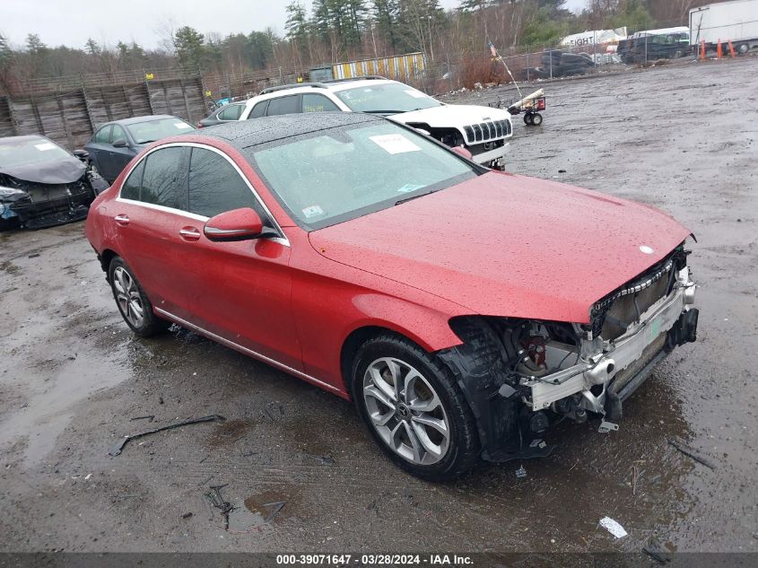 2017 MERCEDES-BENZ C 300 4MATIC/LUXURY 4MATIC/SPORT 4MATIC