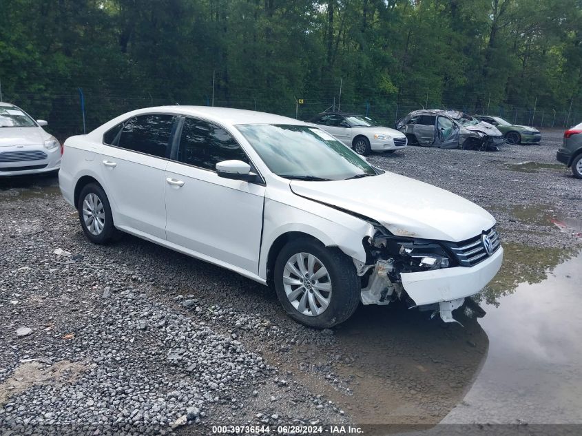 2014 VOLKSWAGEN PASSAT 2.5L WOLFSBURG EDITION