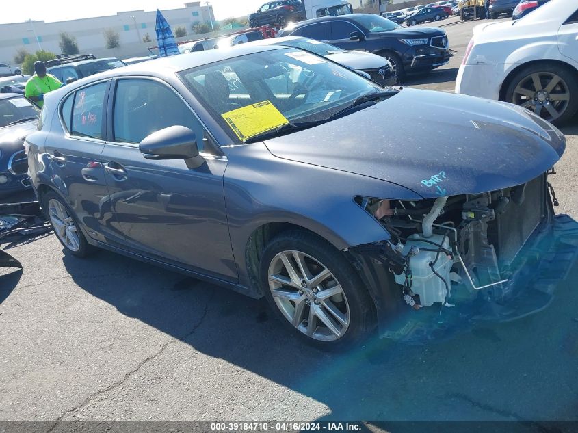 2016 LEXUS CT 200H