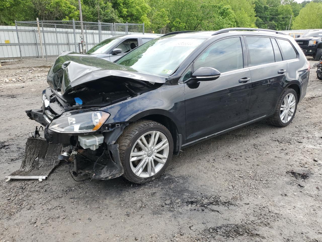 2015 VOLKSWAGEN GOLF SPORTWAGEN TDI S