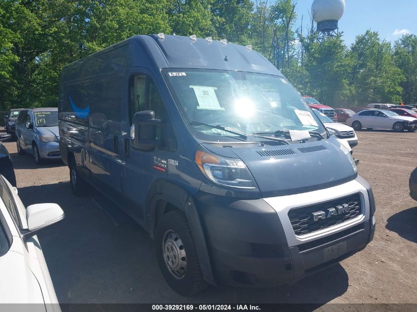 2019 RAM PROMASTER 3500 CARGO VAN HIGH ROOF 159 WB EXT