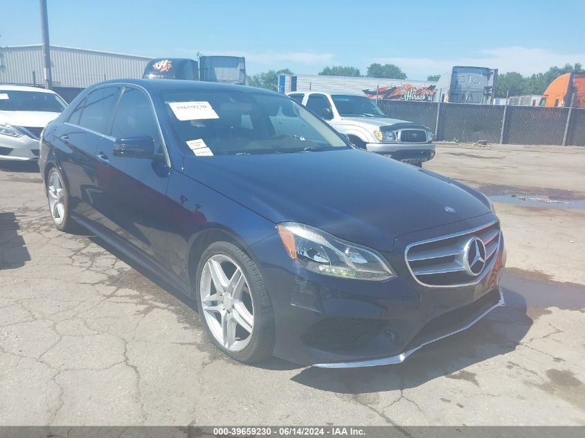 2014 MERCEDES-BENZ E 350 4MATIC