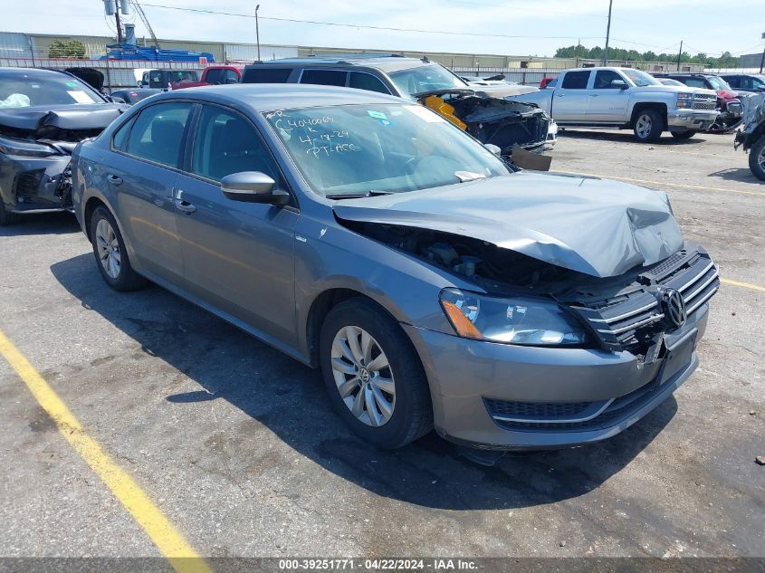 2015 VOLKSWAGEN PASSAT 1.8T WOLFSBURG EDITION