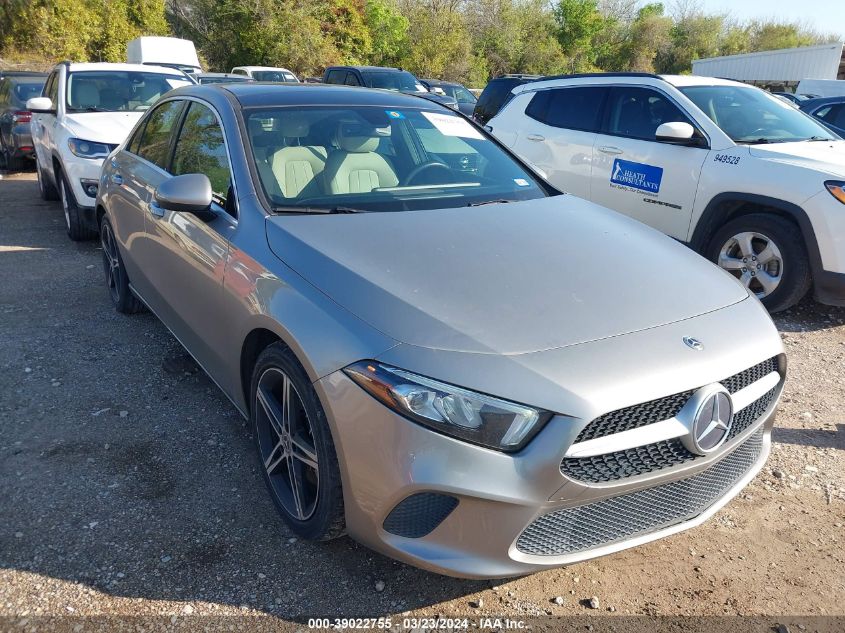 2020 MERCEDES-BENZ A 220