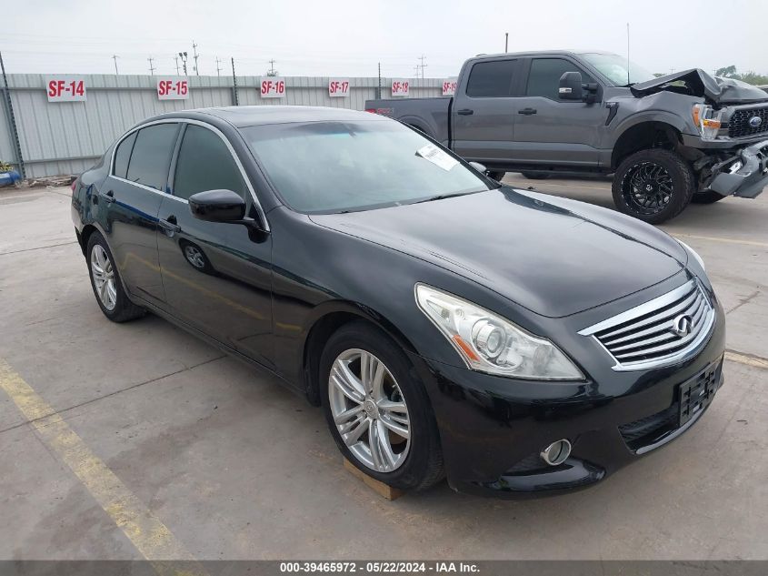 2013 INFINITI G37 JOURNEY