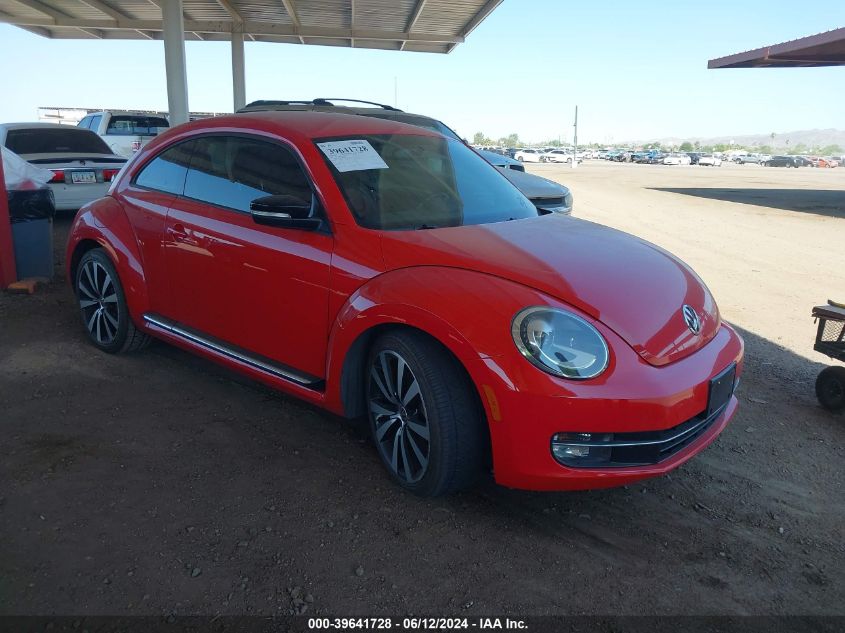 2012 VOLKSWAGEN BEETLE 2.0T TURBO