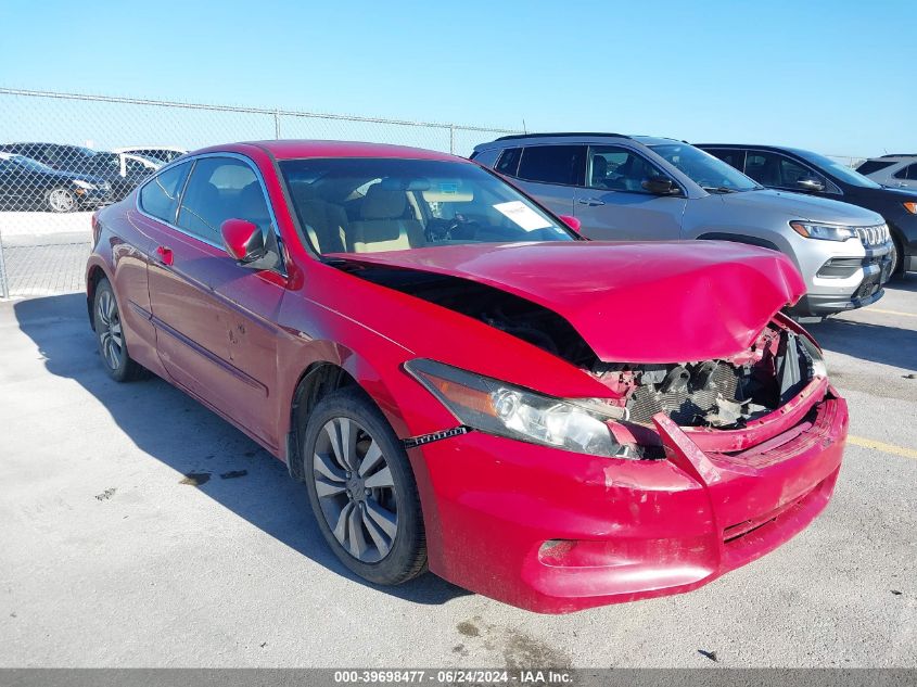 2012 HONDA ACCORD LX