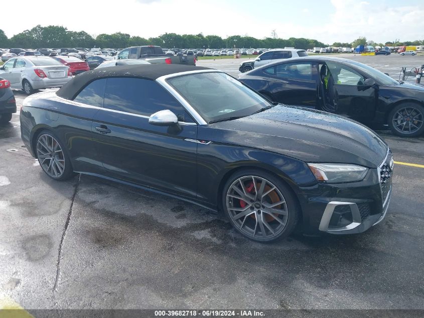 2024 AUDI S5 CABRIOLET PRESTIGE TFSI QUATTRO TIPTRONIC