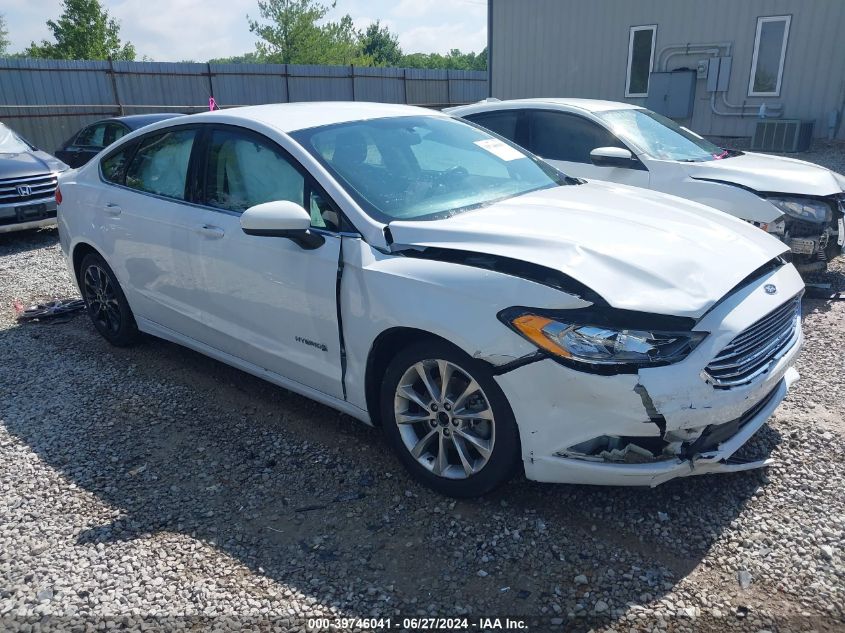 2017 FORD FUSION HYBRID SE