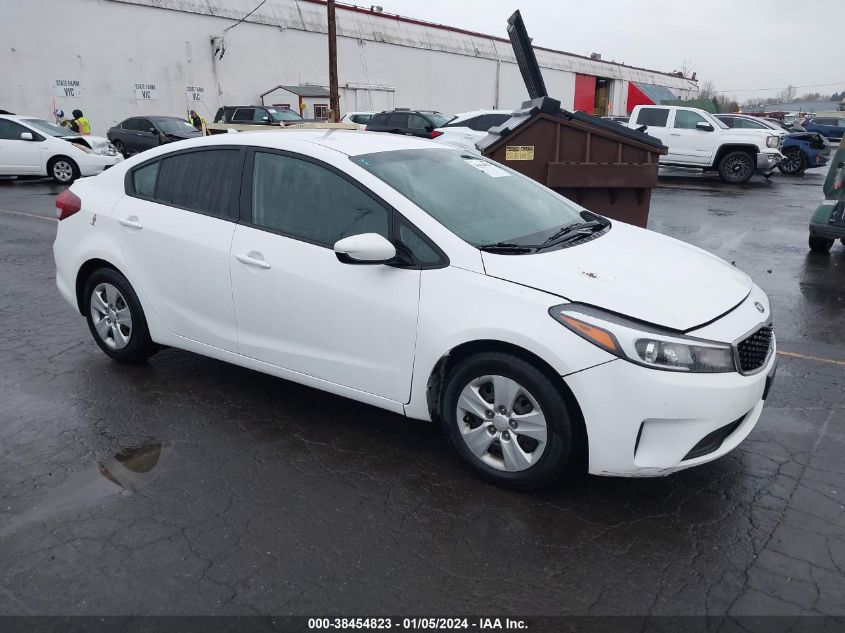 2017 KIA FORTE LX