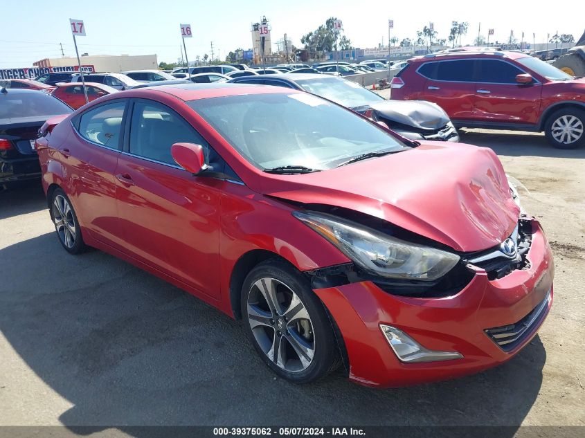 2014 HYUNDAI ELANTRA SPORT