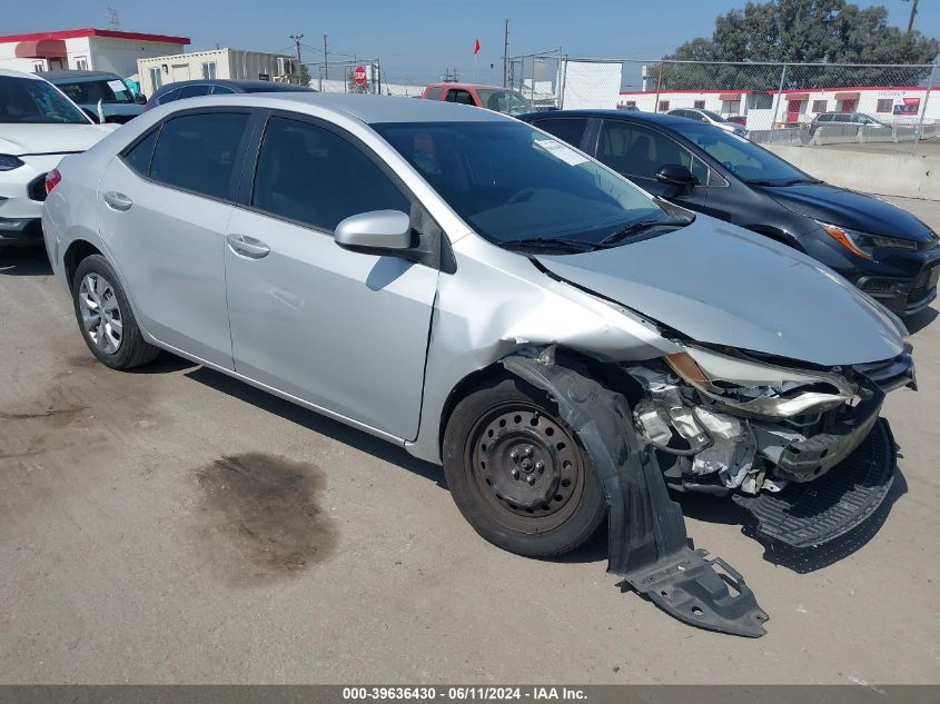 2014 TOYOTA COROLLA LE