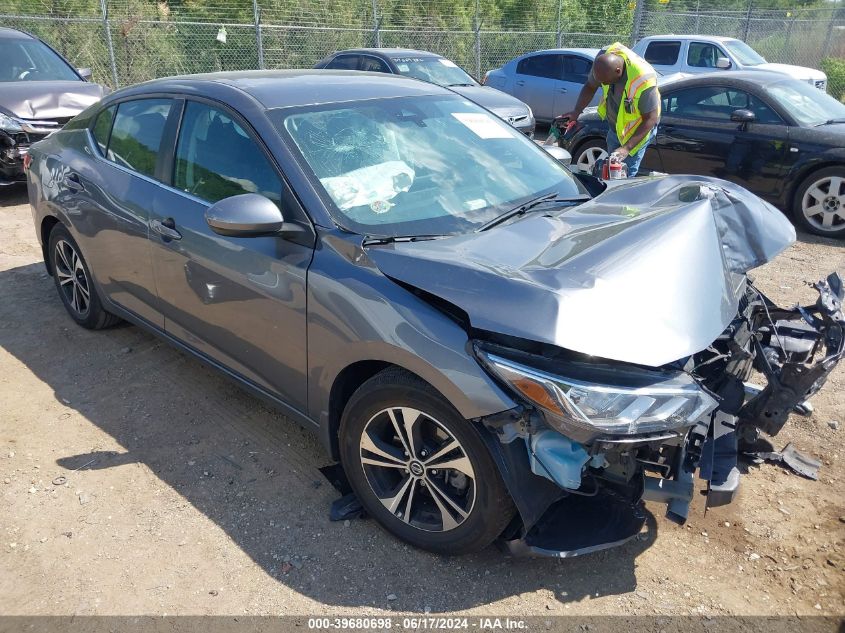 2022 NISSAN SENTRA SV XTRONIC CVT