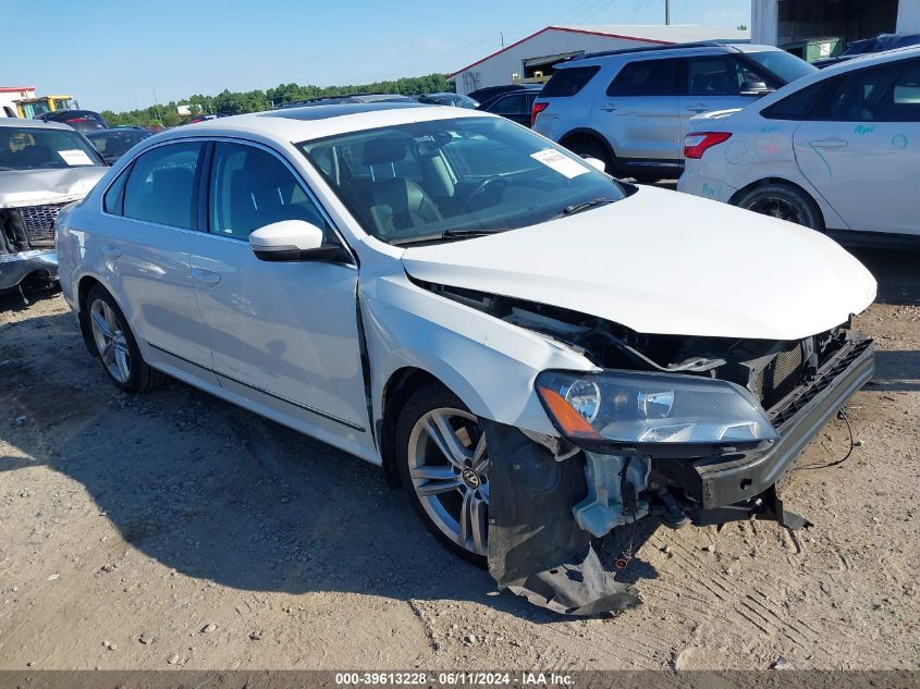 2015 VOLKSWAGEN PASSAT 2.0L TDI SEL PREMIUM