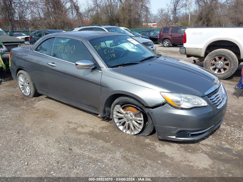 2013 CHRYSLER 200 LIMITED