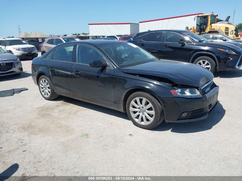 2012 AUDI A4 2.0T PREMIUM