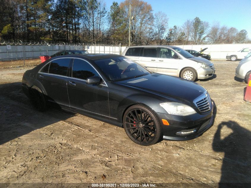 2013 MERCEDES-BENZ S 550 4MATIC