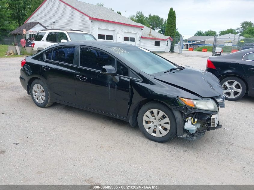 2012 HONDA CIVIC LX