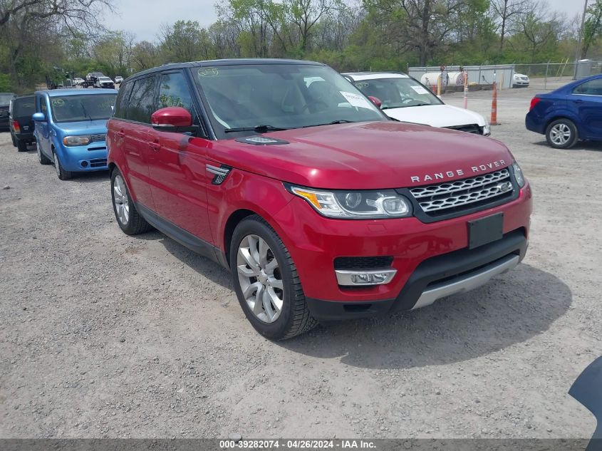 2015 LAND ROVER RANGE ROVER SPORT 3.0L V6 SUPERCHARGED HSE