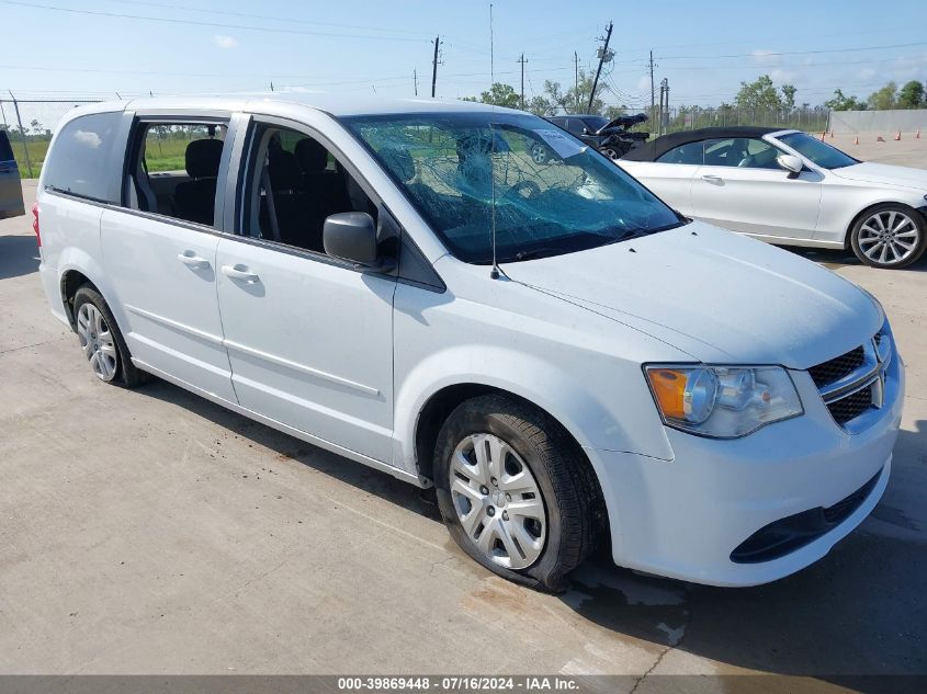 2016 DODGE GRAND CARAVAN SE