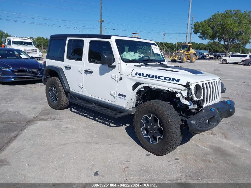 2022 JEEP WRANGLER 4XE UNLIMITED RUBICON 4X4