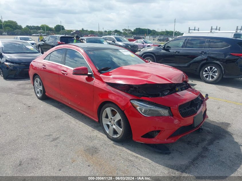 2016 MERCEDES-BENZ CLA 250