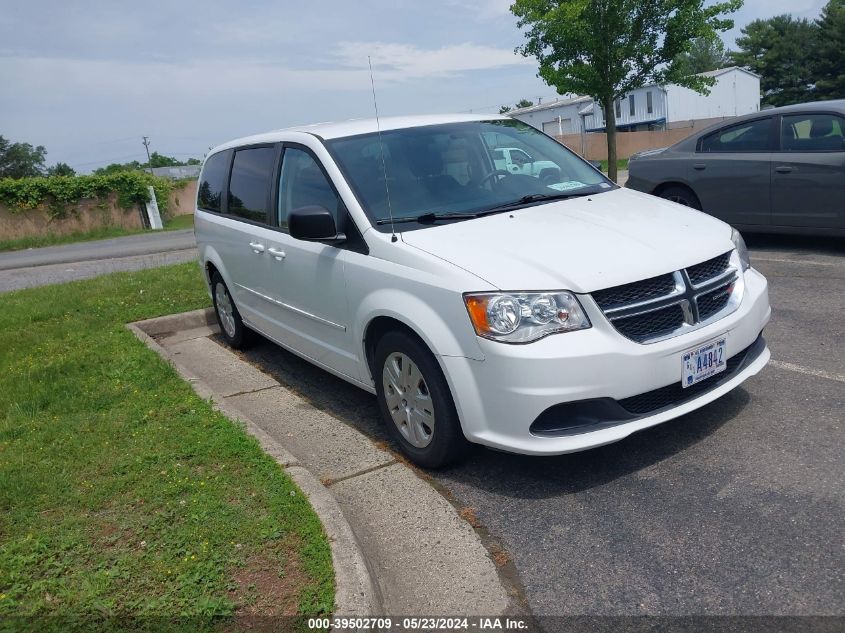 2016 DODGE GRAND CARAVAN SE