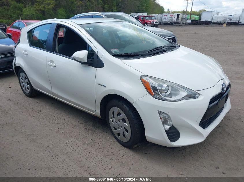 2016 TOYOTA PRIUS C TWO