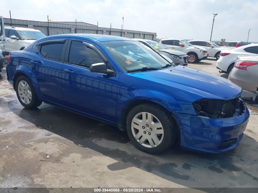 2013 DODGE AVENGER SE